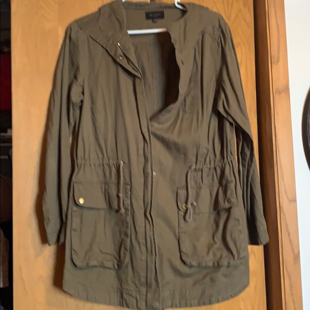 🍁 Cargo jacket, olive green size Large